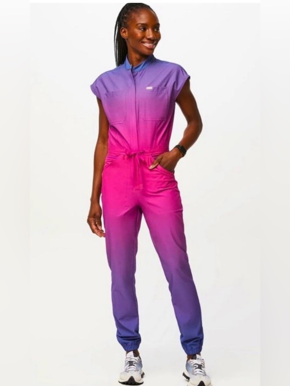 FIGS Ombre Rafaela ScrubJumpsuit size medium